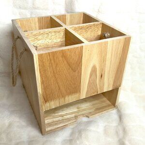 Decocrated Wood Caddy Organizer-NEW